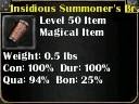 Insidious Summoner's Bracelet
